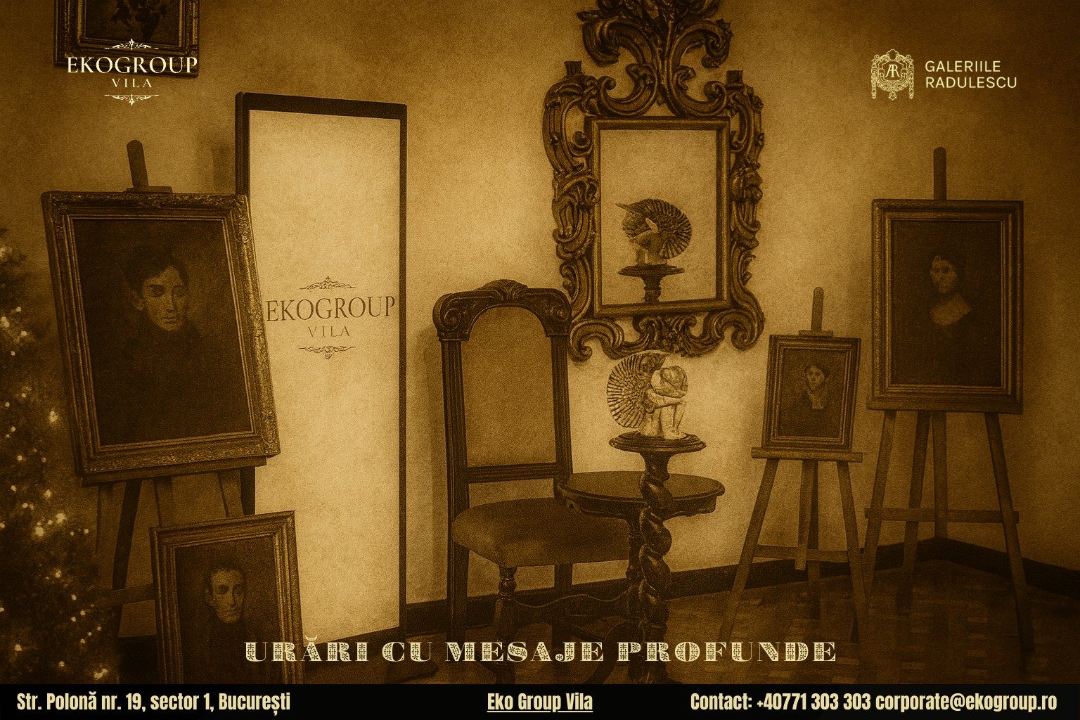 Urări de Crăciun și farmecul perioadei interbelice într-un eveniment elegant la Eko Group Vila 4 Urări de Crăciun și farmecul perioadei interbelice într-un eveniment elegant la Eko Group Vila